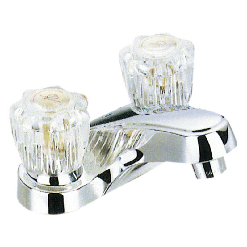 Two handles basin faucet F42088