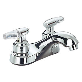 Two handles basin faucet F42096