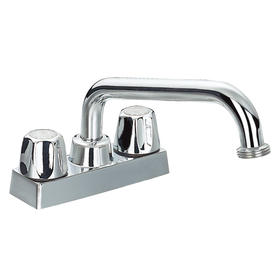 Two handles basin faucet F42162