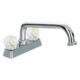 Two handles basin faucet F42165