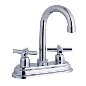 Two handles basin faucet F42184