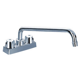 Two handles basin faucet F42196