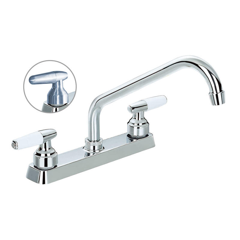 Professional customized Factory price dual handle kitchen faucet tap F8209