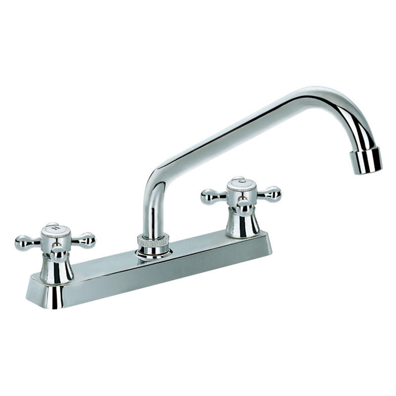 Professional customized Factory price dual handle kitchen faucet tap F8210