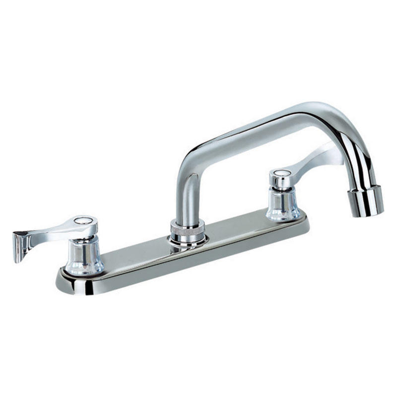 Professional customized Factory price dual handle kitchen faucet tap 8211A