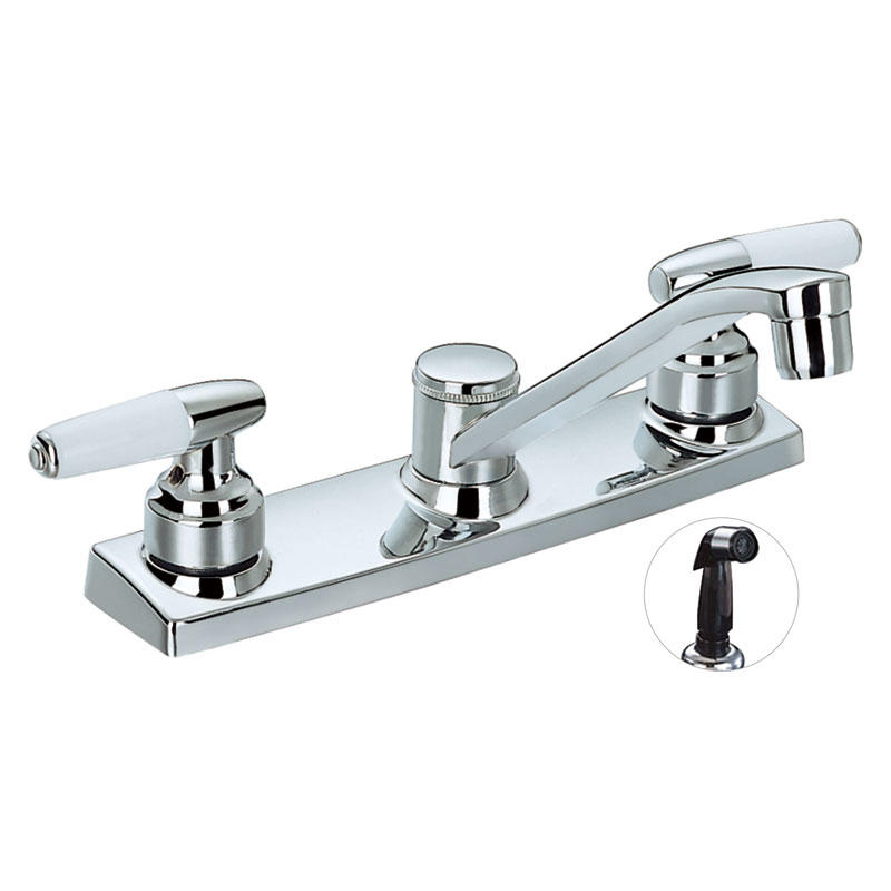 Professional customized Factory price dual handle kitchen faucet tap F8213