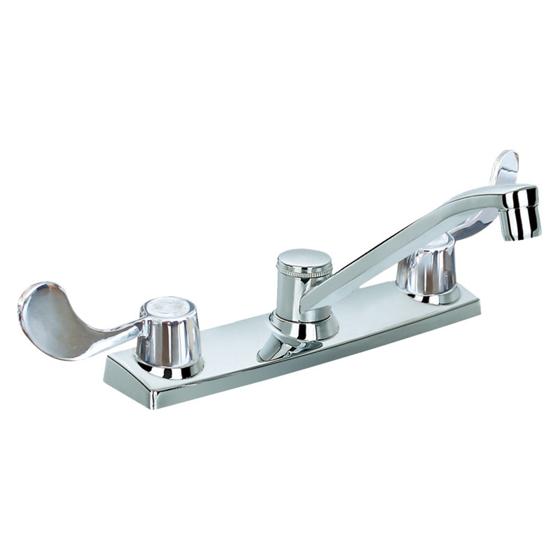 Professional customized Factory price dual handle kitchen faucet tap F8214