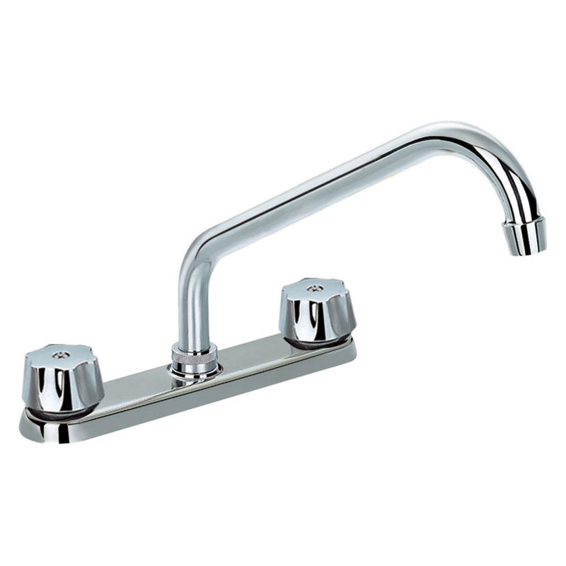 Professional customized Factory price dual handle kitchen faucet tap F8217B