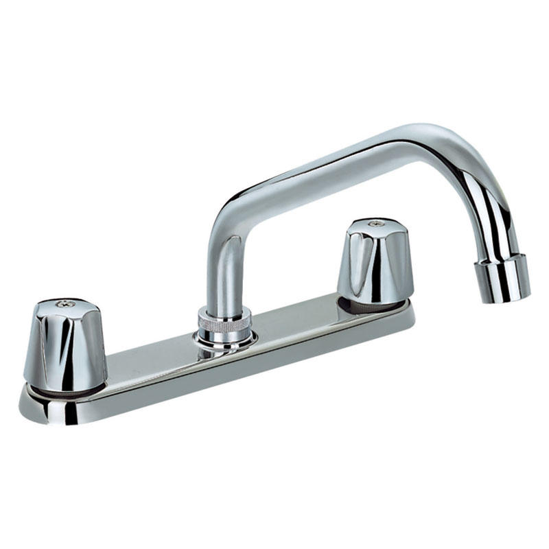 Professional customized Factory price dual handle kitchen faucet tap F8217A