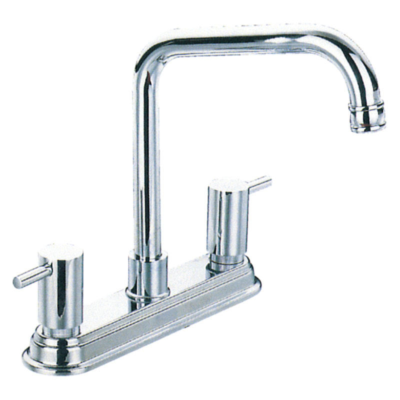 Professional customized Factory price dual handle kitchen faucet tap F8245