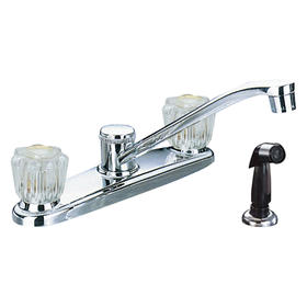 Professional customized Factory price dual handle kitchen faucet tap F8649