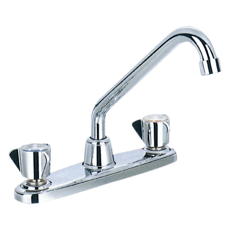 Professional customized Factory price dual handle kitchen faucet tap F8250