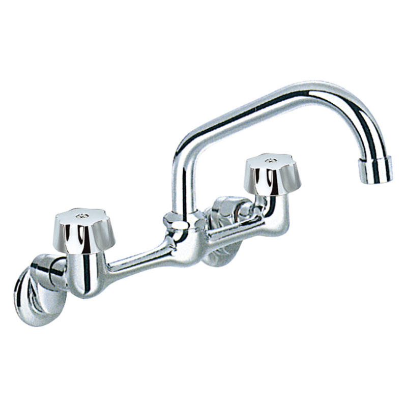 Professional customized Factory price dual handle kitchen faucet tap F8255