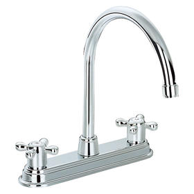 Professional customized Factory price dual handle kitchen faucet tap F8258