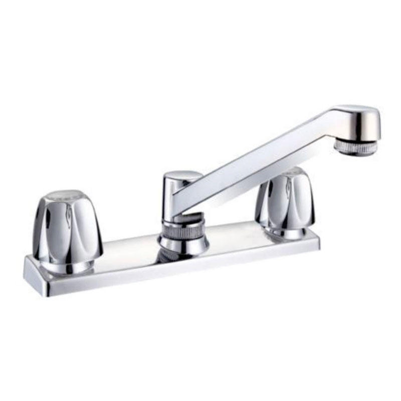 Professional customized Factory price dual handle kitchen faucet tap F8258P