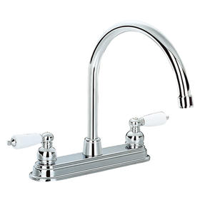 Professional customized Factory price dual handle kitchen faucet tap F8259