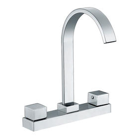 Professional customized Factory price dual handle kitchen faucet tap F82201-副本