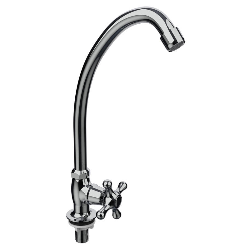 Zinc Chromed Cold Water Kitchen Faucet  F9425B