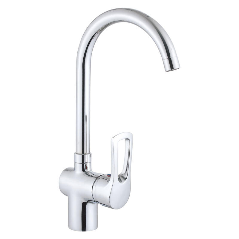 zinc faucet single lever hot/cold water deck-mounted kitchen mixer, sink mixer UN-20027