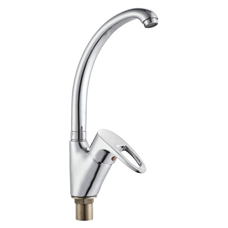 zinc faucet single lever hot/cold water deck-mounted kitchen mixer, sink mixer UN-20147