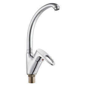 zinc faucet single lever hot/cold water deck-mounted kitchen mixer, sink mixer UN-20147