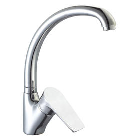 zinc faucet single lever hot/cold water deck-mounted kitchen mixer, sink mixer UN-20297