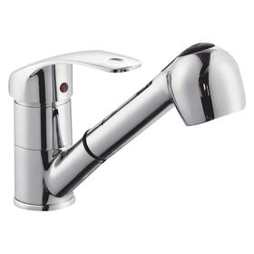 zinc faucet single lever hot/cold water deck-mounted kitchen mixer, sink mixer UN-20319