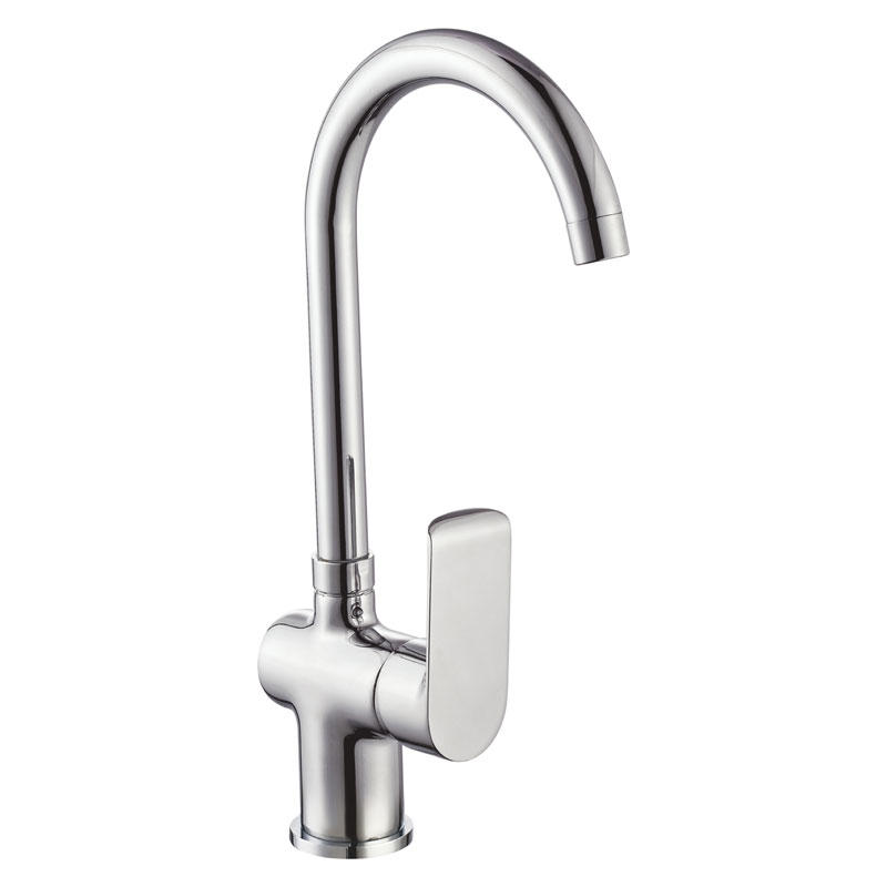 zinc faucet single lever hot/cold water deck-mounted kitchen mixer, sink mixer UN-20337