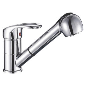 zinc faucet single lever hot/cold water deck-mounted kitchen mixer, sink mixer UN-20499
