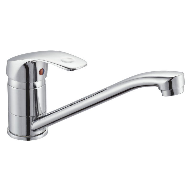 zinc faucet single lever hot/cold water deck-mounted kitchen mixer, sink mixer UN-20738