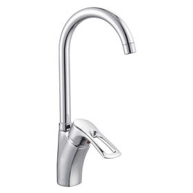 zinc faucet single lever hot/cold water deck-mounted kitchen mixer, sink mixer UN-20777A