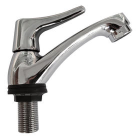 Zinc Chromed Cold Water Basin Tap F1202