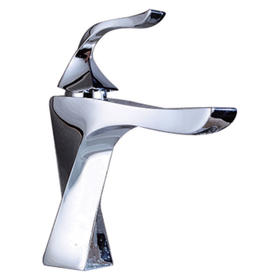 Unoo sanitary zinc faucet single handle wash basin mixer middle east market F40022