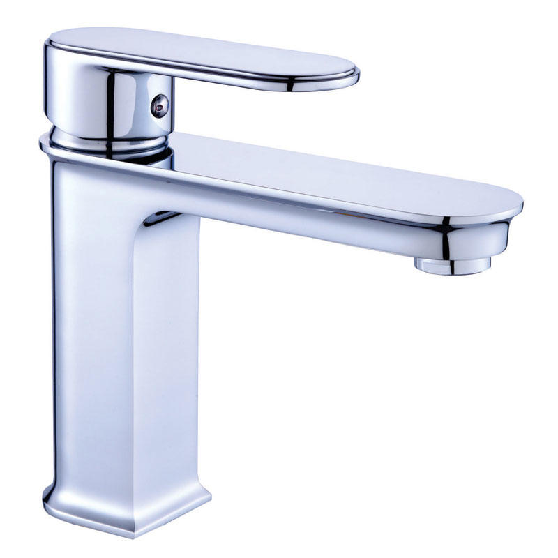 Unoo sanitary zinc faucet single handle wash basin mixer middle east market F40026