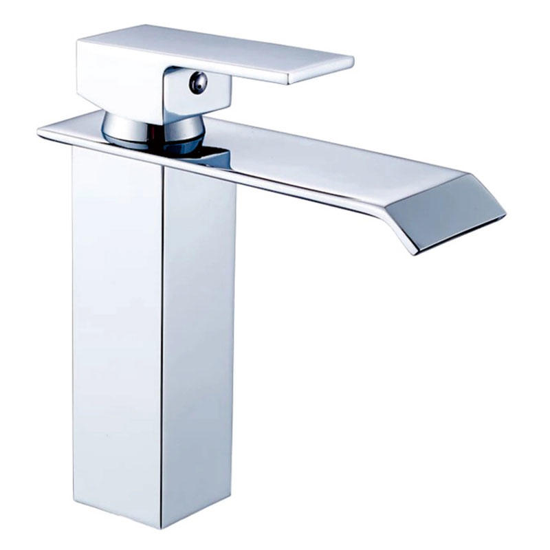 Unoo sanitary zinc faucet single handle wash basin mixer middle east market F40104