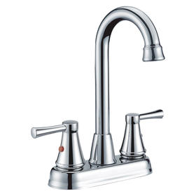 Two handles basin faucet F42186