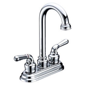 Two handles basin faucet F42188
