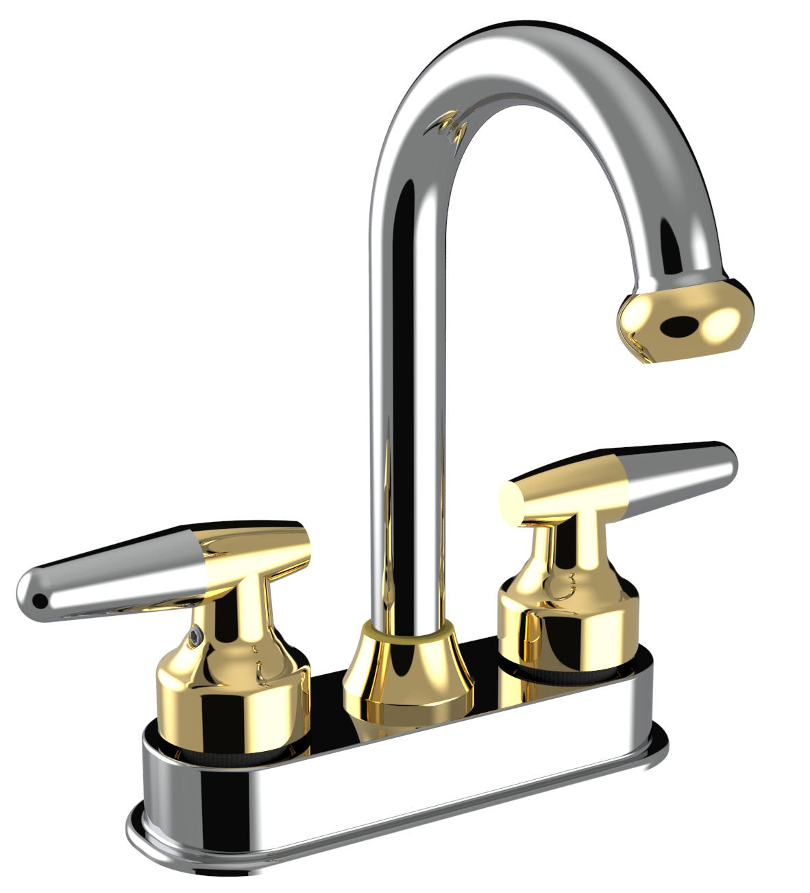 Two handles basin faucet F4221-B21