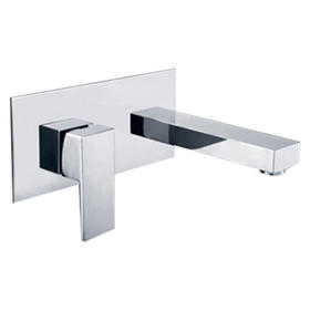 single handle wall-mounted basin faucet, vessel basin faucet F45019