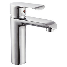 zinc faucet single lever hot/cold water deck-mounted basin mixer UN-20331