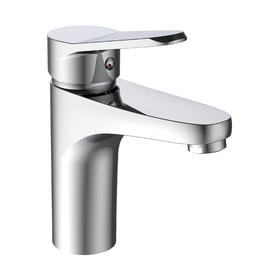 zinc faucet single lever hot/cold water deck-mounted basin mixer UN-20451