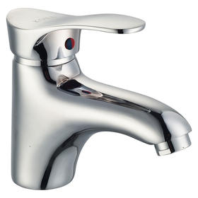 Single lever deck-mounted basin mixer lavatory faucet water tap UN 20461