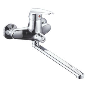 zinc faucet single lever hot/cold water wall-mounted kitchen mixer, sink mixer UN-20576