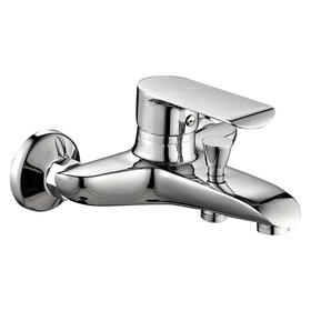 zinc faucet double handles hot/cold water wall-mounted bathtub mixer  UN-20693