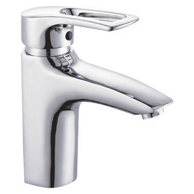 zinc faucet single lever hot/cold water deck-mounted basin mixer UN-20771