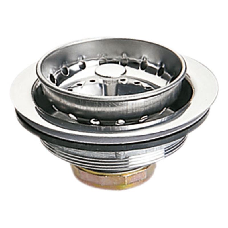 4 1/2' Stainless steel sink basket strainer S9100