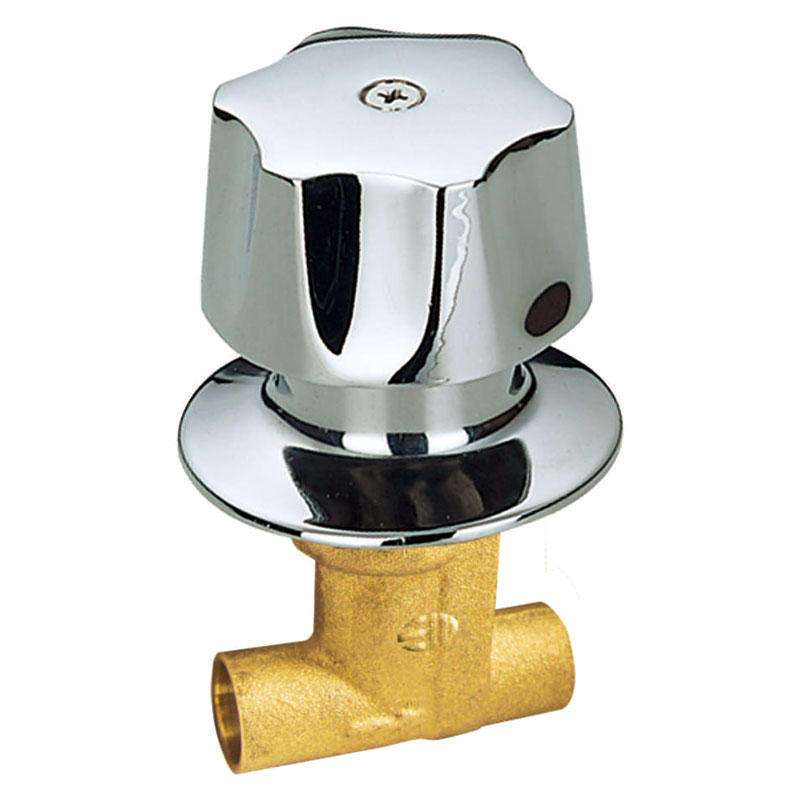 Single Handle Shower Valve Welding Brass Body  Zinc Handle and Flange, Chrome Plate