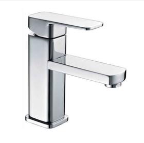 Single handle  basin faucet 35mm ceramic cartridge 18cm height chrome plate F40207
