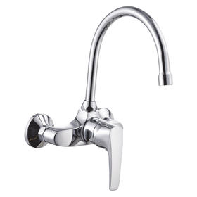 Single lever hot/cold water wall-mounted kitchen mixer, sink mixer UN 20325A