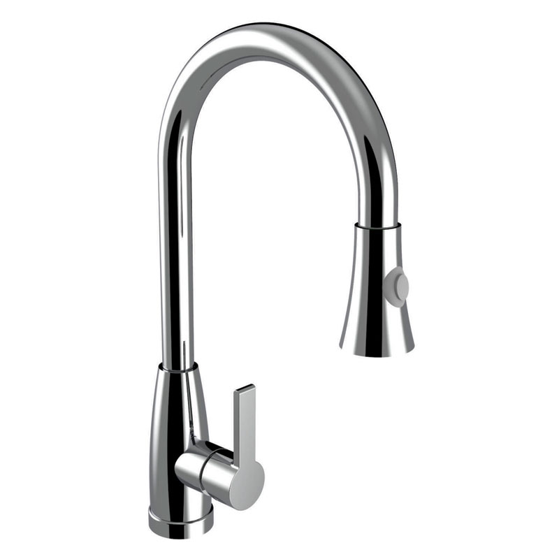 Single-Handle Pull-Down Sprayer Kitchen Faucet  F80331